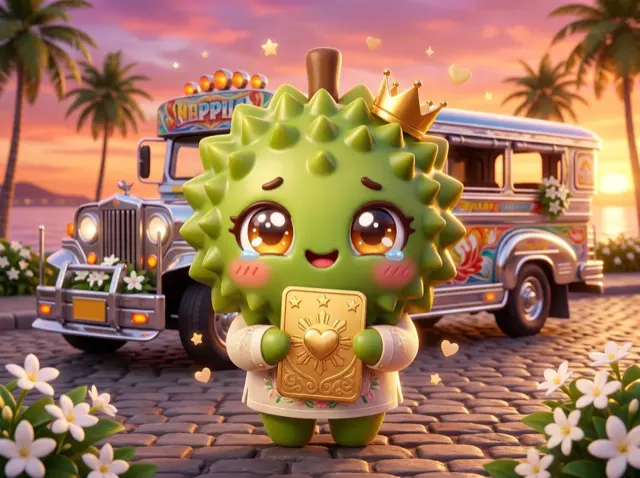 CasinoDurian mascot in the Philippines